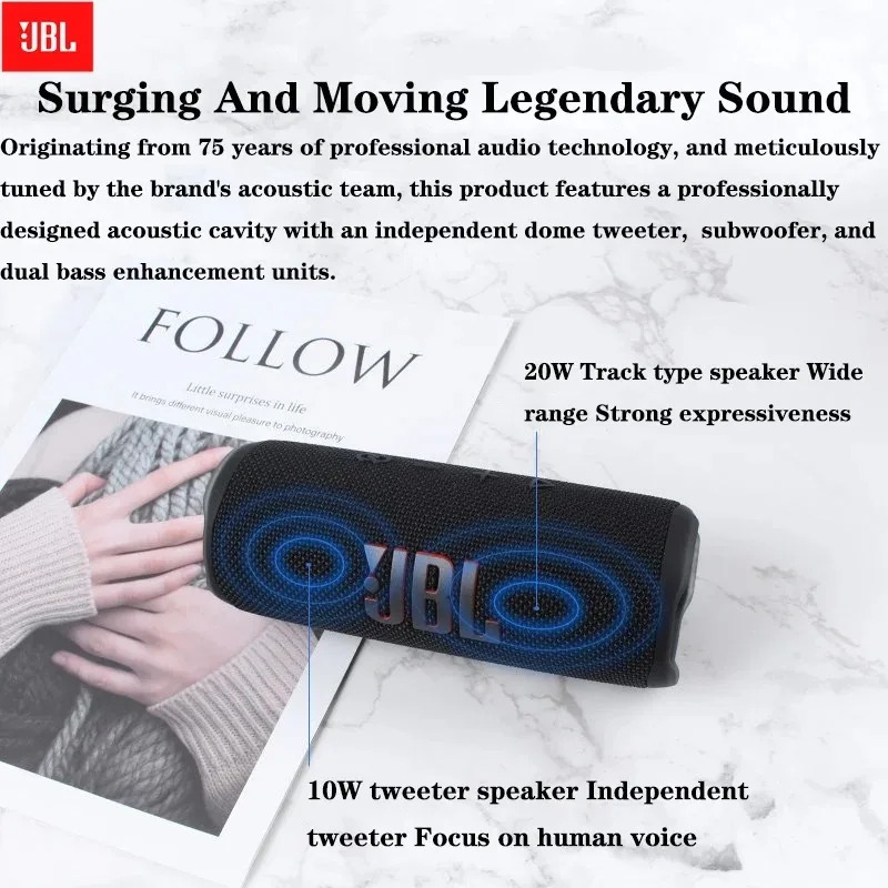 Компактная уличная Bluetooth-к – обзор и цена Jbl Speaker Flip 6