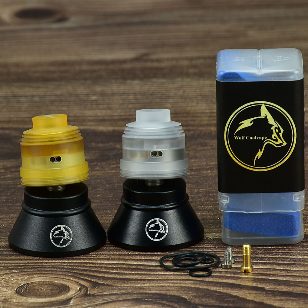 Атомайзер Wolfcoolvape Hussar  – обзор и цена Rda Atomizer Deck