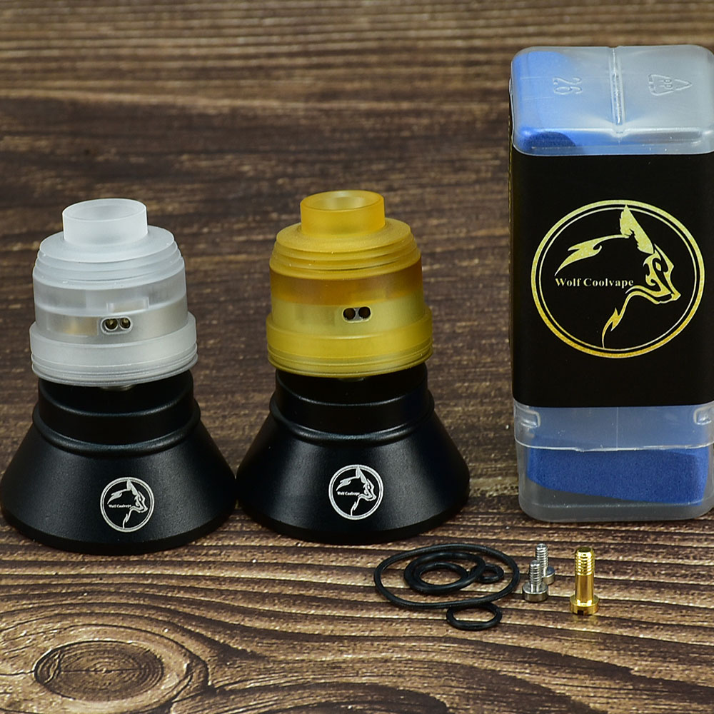 Атомайзер Wolfcoolvape Hussar  – обзор и цена Rda Atomizer Deck